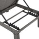 preview thumbnail 4 of 12, Puerta Outdoor Adjustable Wicker Chaise Lounge with Cushion by Christopher Knight Home