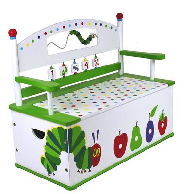 Levels of Discovery Very Hungry Caterpillar Bench Seat with Storage