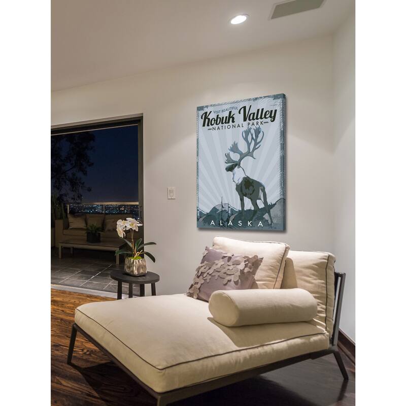 Marmont Hill - 'Travel Alaska' Painting Print on Wrapped Canvas - Multi-Color