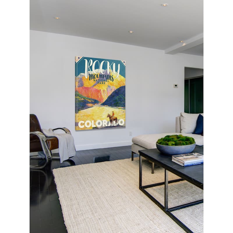 Marmont Hill - 'Travel Colorado' Painting Print on Wrapped Canvas - Multi-Color