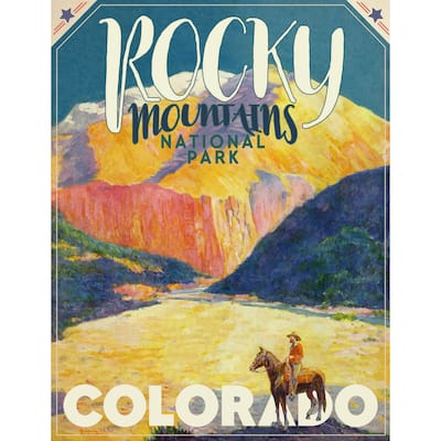Marmont Hill - 'Travel Colorado' Painting Print on Wrapped Canvas - Multi-Color