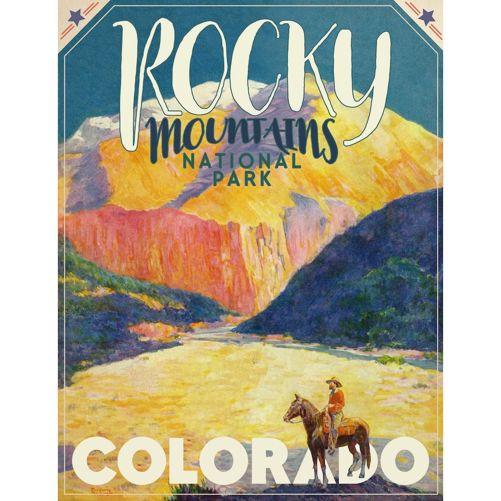 Marmont Hill - 'Travel Colorado' Painting Print on Wrapped Canvas - Multi-Color