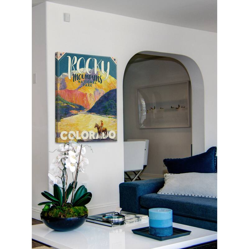 Marmont Hill - 'Travel Colorado' Painting Print on Wrapped Canvas - Multi-Color