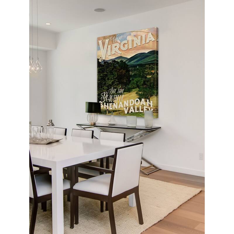Marmont Hill - 'Travel Virginia' Painting Print on Wrapped Canvas - Multi-Color