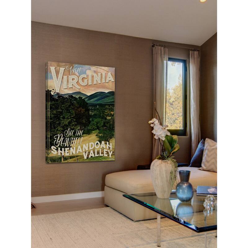 Marmont Hill - 'Travel Virginia' Painting Print on Wrapped Canvas - Multi-Color