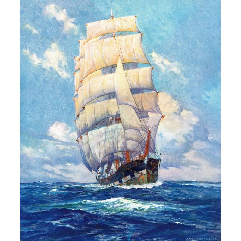 Marmont Hill - 'Lots of Sails' Painting Print on Wrapped Canvas - Multi-Color