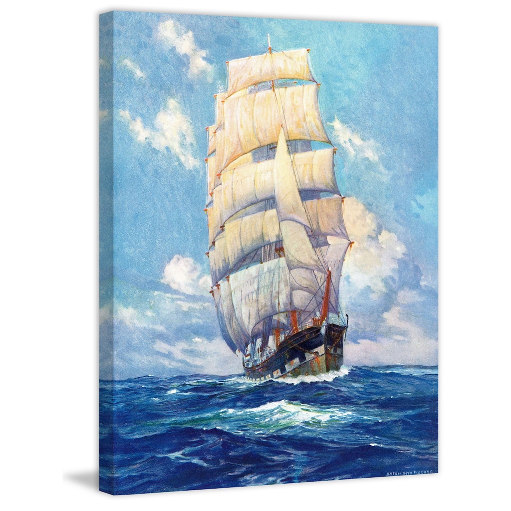 Marmont Hill - 'Lots of Sails' Painting Print on Wrapped Canvas - Multi-Color