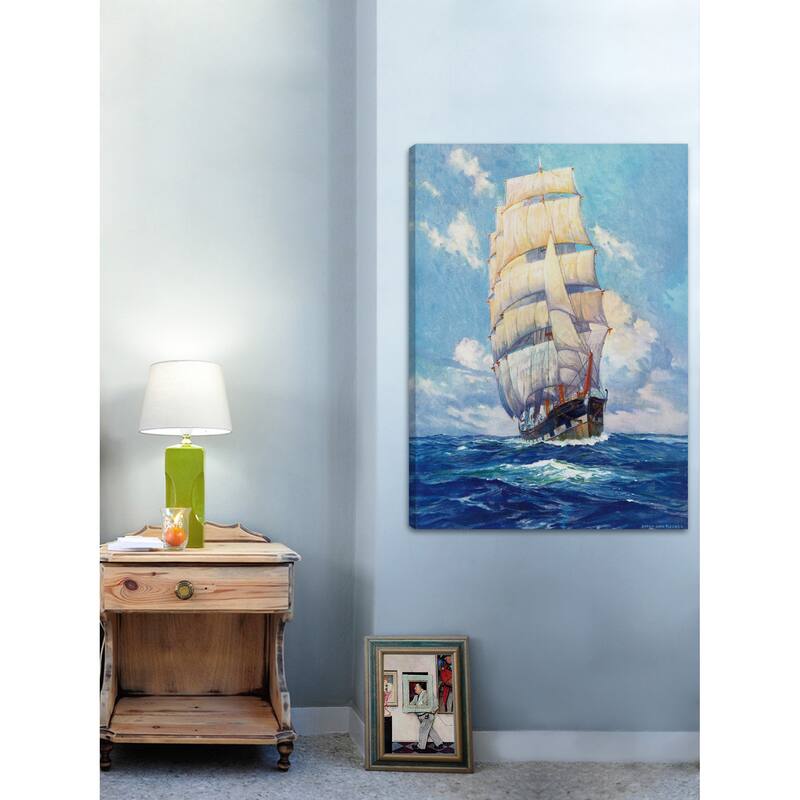 Marmont Hill - 'Lots of Sails' Painting Print on Wrapped Canvas - Multi-Color