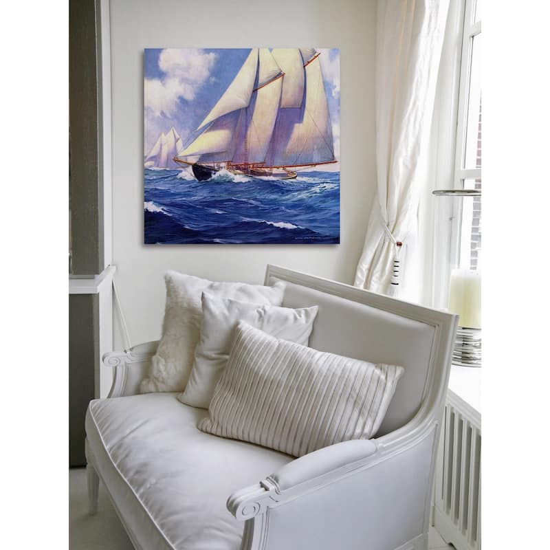Marmont Hill - 'Catamaran' Painting Print on Wrapped Canvas - Multi-Color
