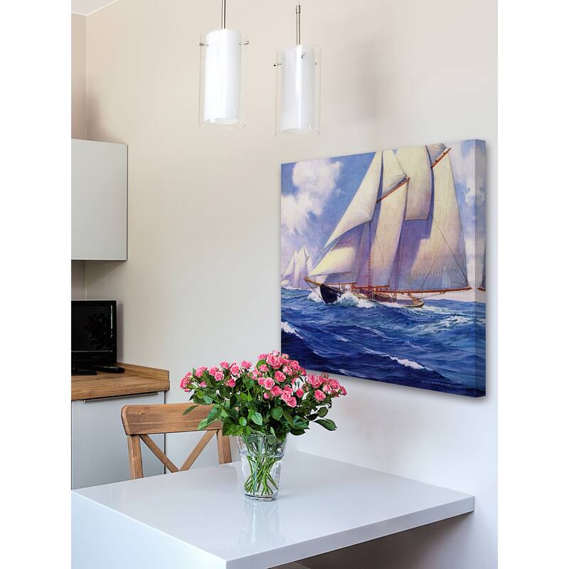 Marmont Hill - 'Catamaran' Painting Print on Wrapped Canvas - Multi-Color