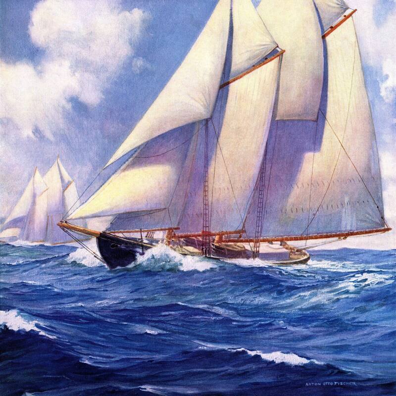 Marmont Hill - 'Catamaran' Painting Print on Wrapped Canvas - Multi-Color