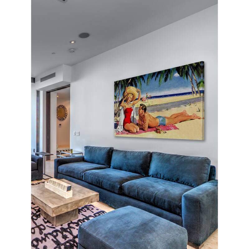 Marmont Hill - 'Sun Protection' Painting Print on Wrapped Canvas - Multi-Color