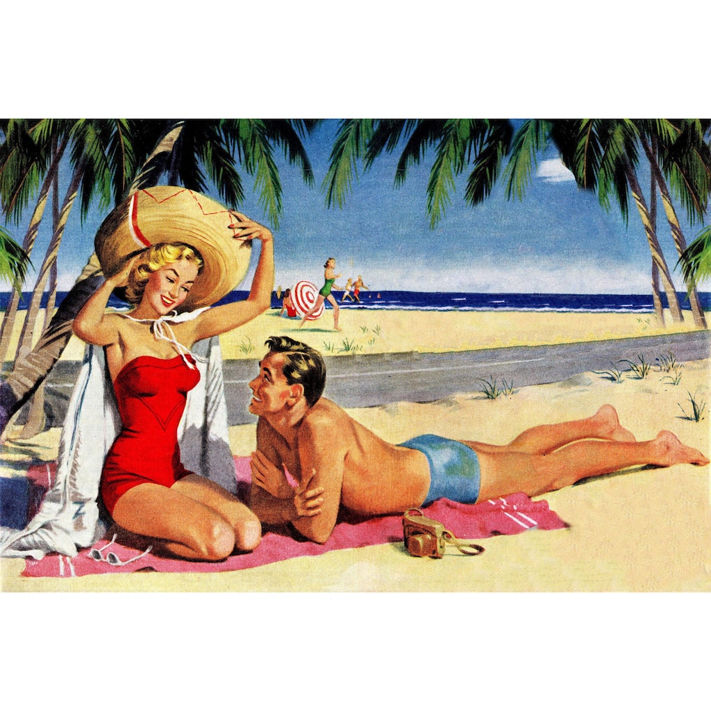 Marmont Hill - 'Sun Protection' Painting Print on Wrapped Canvas - Multi-Color