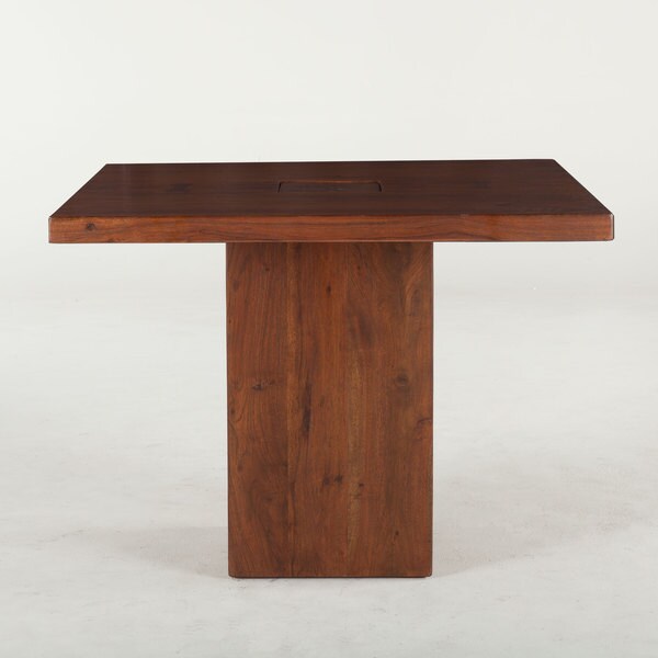 Shop Zen 40-inch Acacia Square Dining Table - Free Shipping Today - Overstock - 13999410
