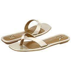 Report Steph Light Gold Sandals