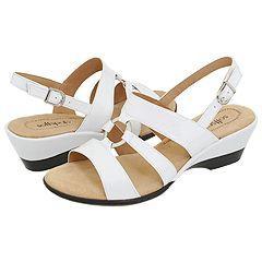 Softspots Clara Osso White Sandals