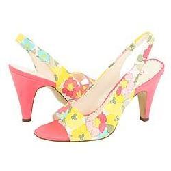 AK Anne Klein Portia Floral Fabric Pumps/Heels