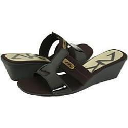 AK Anne Klein Mittsy Dark Brown Sandals