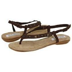 Steve Madden Chikaa Brown Nubuck Sandals