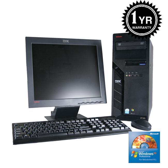 IBM 8113 3.2GHz 1G 80GB Combo Tower/ Monitor (Refurbished)