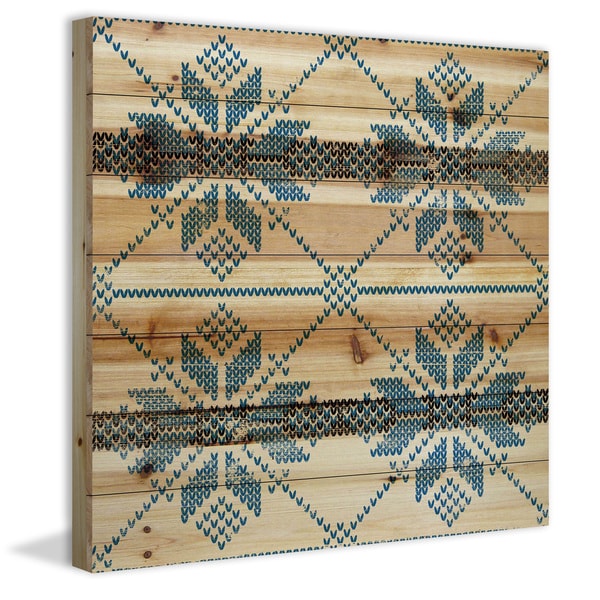 Marmont Hill - Handmade Four Corners Painting Print on Natural Pine Wood