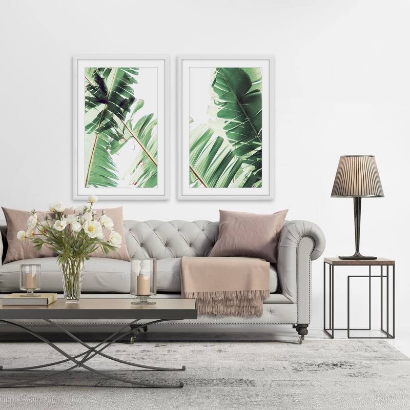 Marmont Hill - Handmade Laguna Vista Diptych - Multi-Color