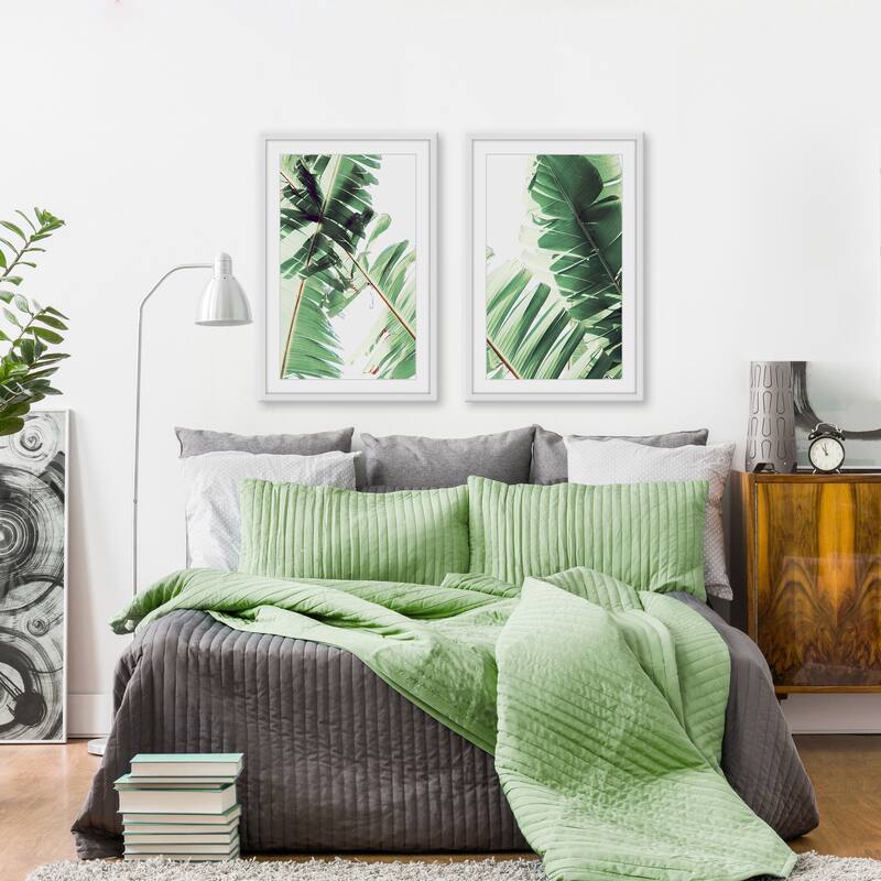 Marmont Hill - Handmade Laguna Vista Diptych - Multi-Color