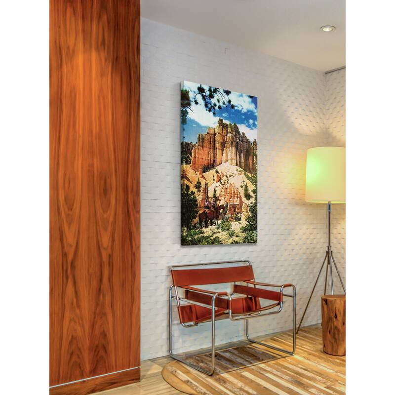 Marmont Hill - 'Bryce Canyon' Painting Print on Wrapped Canvas - Multi-Color