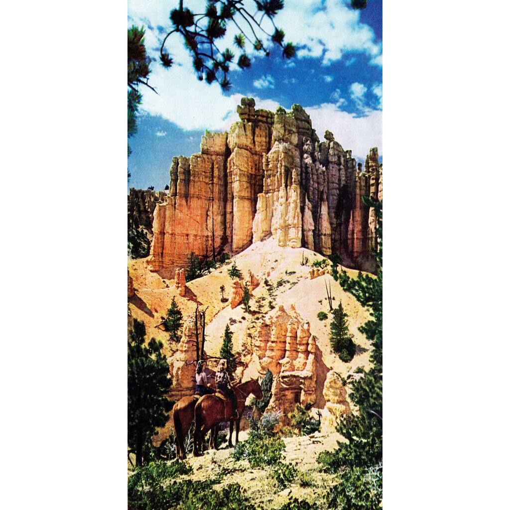 Marmont Hill - 'Bryce Canyon' Painting Print on Wrapped Canvas - Multi-Color