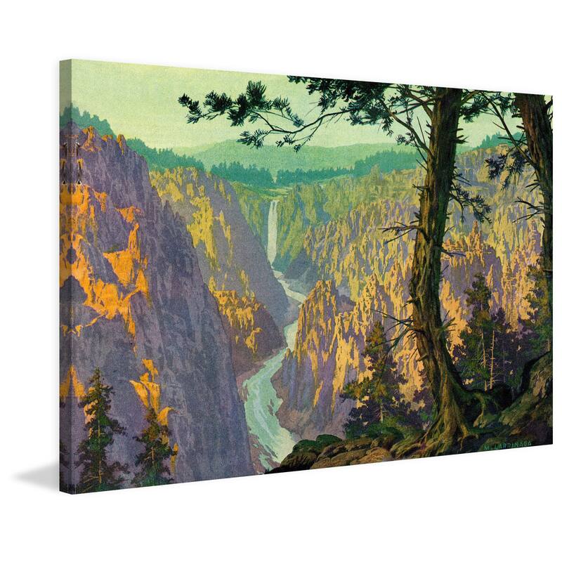Marmont Hill - 'Grand Canyon 2' Painting Print on Wrapped Canvas - Multi-Color