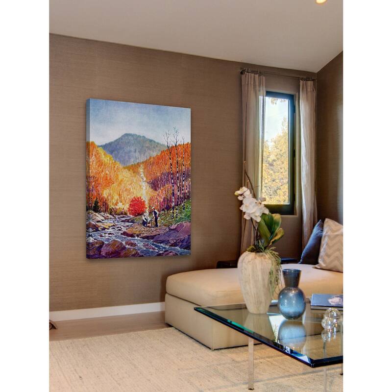 Marmont Hill - 'Autumn View' Painting Print on Wrapped Canvas - Multi-Color