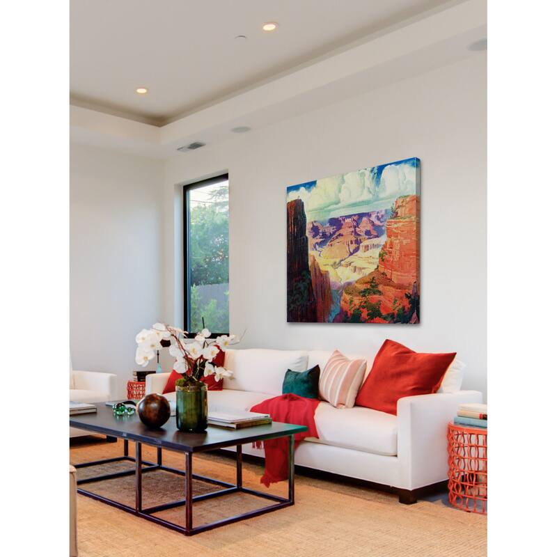Marmont Hill - 'Grand Canyon 4' Painting Print on Wrapped Canvas - Multi-Color