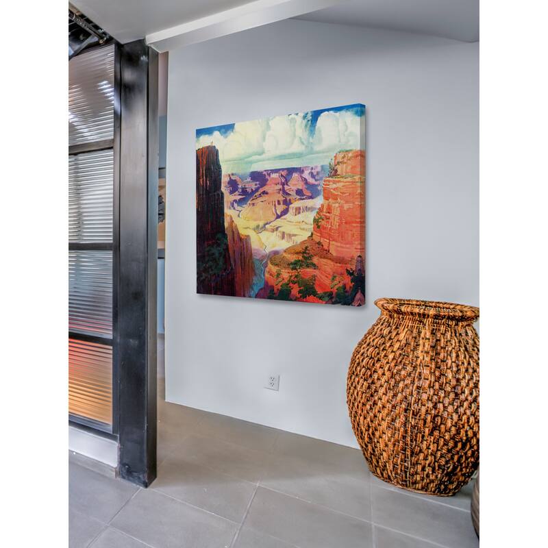 Marmont Hill - 'Grand Canyon 4' Painting Print on Wrapped Canvas - Multi-Color
