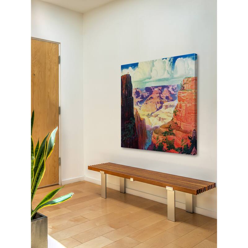 Marmont Hill - 'Grand Canyon 4' Painting Print on Wrapped Canvas - Multi-Color