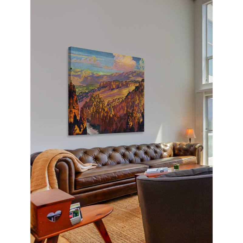 Marmont Hill - 'Grand Canyon' Painting Print on Wrapped Canvas - Multi-Color