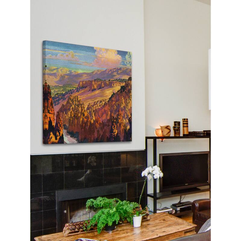 Marmont Hill - 'Grand Canyon' Painting Print on Wrapped Canvas - Multi-Color