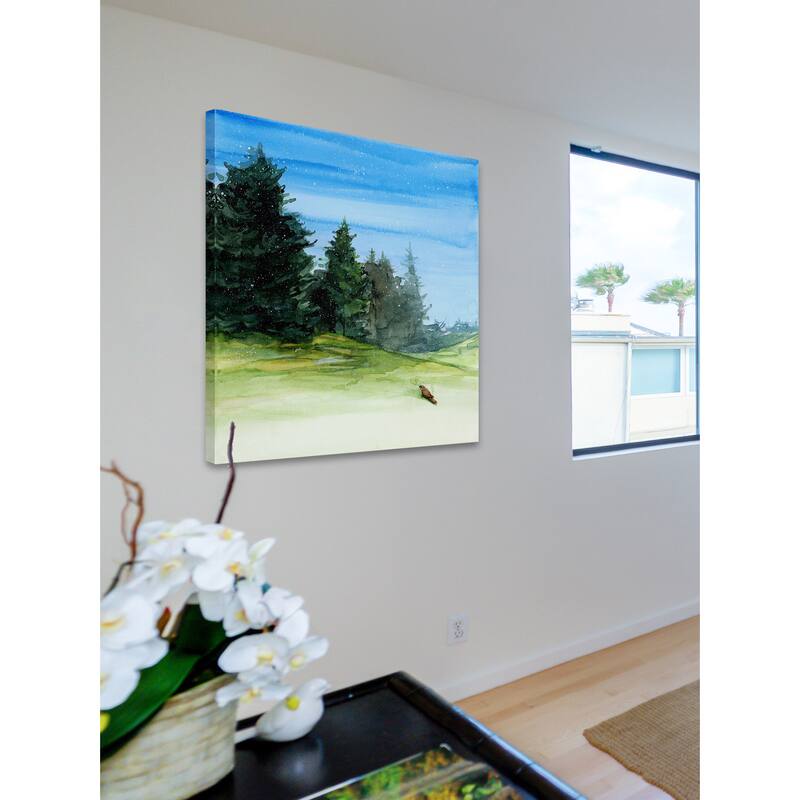 Marmont Hill - 'Starry Sky' Painting Print on Wrapped Canvas - Multi-Color