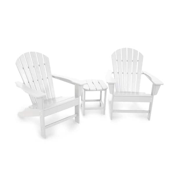 POLYWOOD South Beach Adirondack Chair 3Piece Set Bed Bath & Beyond