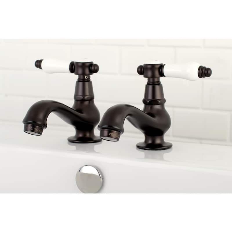 Kingston Brass Classic Basin Taps Lever Handles Bathroom Faucet
