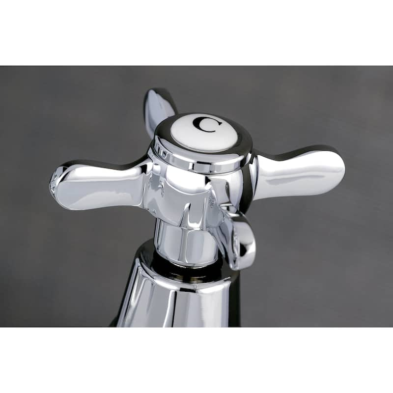 Kingston Brass Classic Basin Taps Cross Handles Bathroom Faucet