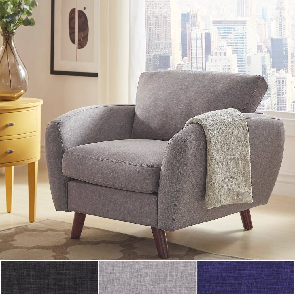 Katryn Linen Fabric Chair iNSPIRE Q Modern
