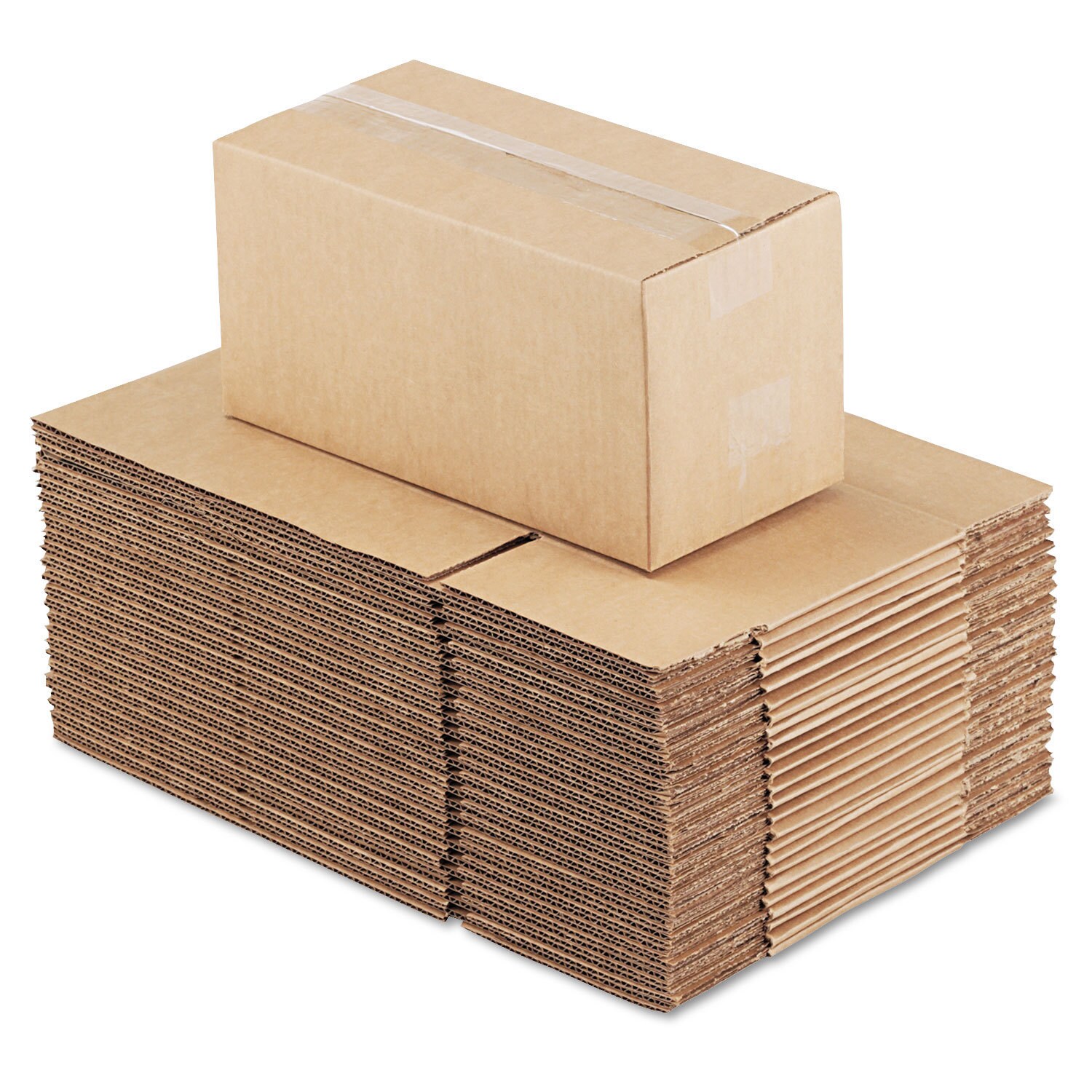 General Supply Brown Corrugated FixedDepth Shipping Boxes