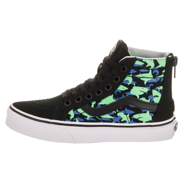 vans kids shark shoes