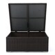 Santa Rosa Outdoor Wicker Storage Coffee Table  by Christopher Knight Home - Thumbnail 3