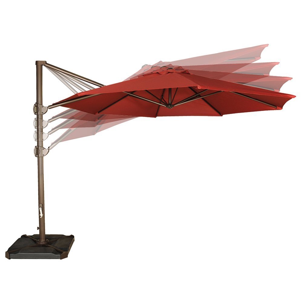 abba patio sunbrella umbrella Replacement Canopy for 8’ x 10’ Patio – RipLock 350 This patio umbrella is not just a shade provider but a centerpiece of elegance and sophistication Abba Patio Lyon 11 ft.