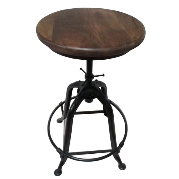 16 inch Wide Bar Stool with Adjustable Height Bed Bath Beyond