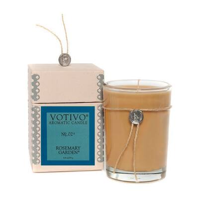 Votivo Aromatic Rosemary Garden Scented Candle