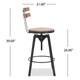preview thumbnail 6 of 11, Fenix Firwood Antique 26-inch Barstool by Christopher Knight Home - N/A