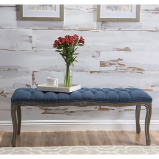 Tassia Traditional Button-tufted Bench by Christopher Knight Home