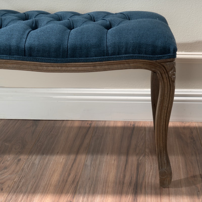 Tassia Traditional Button-tufted Bench by Christopher Knight Home